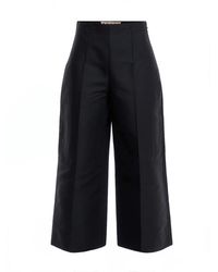 Marni - Women's High Waist Trousers Without Front And Back Pockets - Lyst