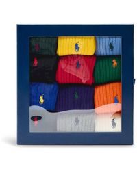 Polo Ralph Lauren - 12-Pack Crew Socks Gift Box - Lyst