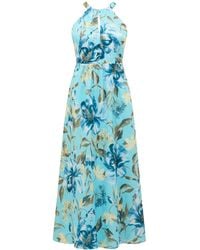 Forever New - Dakota Printed Halter Neck Midi Dress - Lyst