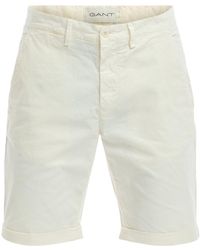 GANT - Men's Slim Sunfaded Shorts - Lyst