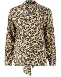 Marella - Nastro Leopard Blouse - Lyst