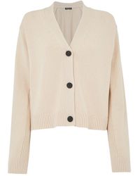 Whistles - Women's Nina Button Front Cardigan - Lyst