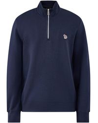 Paul Smith - Zebra Quarter Zip Sweatshirt - Lyst