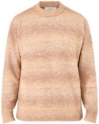 SELECTED - Space Dyed Crew Neck Sweater - Lyst