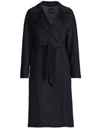 Weekend by Maxmara - Women's Resina Virgin Wool Wrap Coat - Lyst