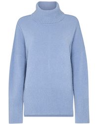 Whistles - Women's Wool Mix Roll Neck Knit - Lyst