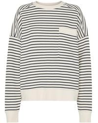 Whistles - Women's Stripe Sweat - Lyst