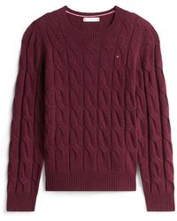 Tommy Hilfiger - Cable Knit Soft Jumper - Lyst