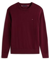 Tommy Hilfiger - Crew Neck Jumper With - Lyst