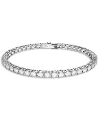 Swarovski - Women's Medium Matrix Tennis Bracelet - Lyst