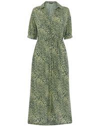 Whistles - Women's Diagonal Leopard Print Dress - Lyst