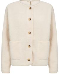 Soya Concept - Onyx Teddy Jacket - Lyst