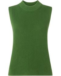 Whistles - Back Detail Ribbed Tank - Lyst