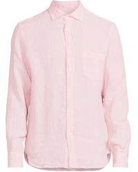 Hartford - Men's Paul Linen Shirt - Lyst