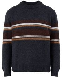 Wax London - Mohair Blend Wilde Bold Stripe Crew Neck Jumper - Lyst