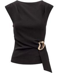 Forever New - Serena Hardware Detail Blouse - Lyst
