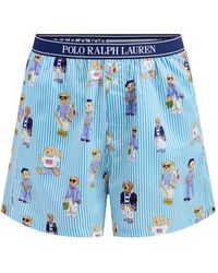 Polo Ralph Lauren - Shirting Stripes Sleep Boxer - Lyst