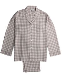Fenwick - Gingham Linen Pj Trouser Set - Lyst