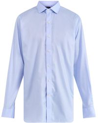 Polo Ralph Lauren - Custom Fit Textured Tonal Oxford Shirt - Lyst
