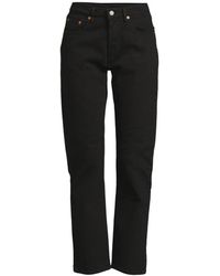Levi's - Women's 501 Original Crop Jeans - Lyst