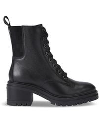 Carvela Kurt Geiger - Women's Champion Leather Lace Up Ankle Boots - Lyst
