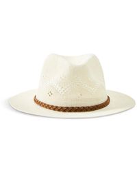 Barbour - Flowerdale Fedora Summer Hat - Lyst