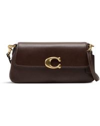 COACH - Jet Refined Calf Shoulder Bag Maple - Lyst
