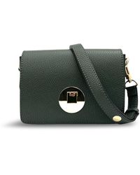 Apatchy London - Women's The Newbury Racing Leather Crossbody Bag - Lyst