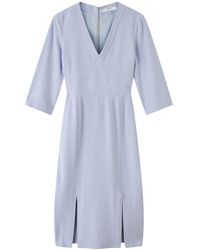 LK Bennett - Women's Sky Lenzingtm Ecoverotm Viscose Blend Crepe Dress - Lyst