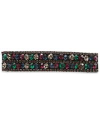 PARKSIDE LONDON - Women's Crystal Set Of Two Hair Slides - Lyst