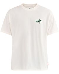 Levi's - Vintage Fit Graphic T-Shirt Cream - Lyst