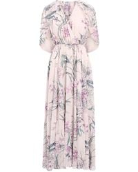 Forever New - Jodie Gathered Cape Maxi Dress Floral - Lyst