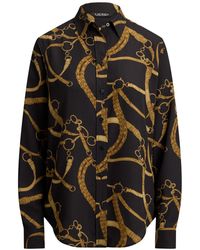 Ralph Lauren - Chain Link Print Long Sleeve Shirt Multi - Lyst