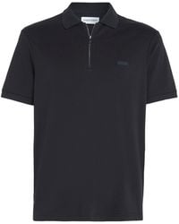 Calvin Klein - Welt Zip Polo Shirt - Lyst