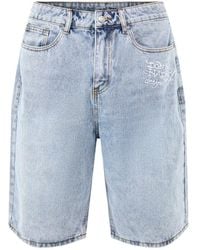 Ed Hardy - Skull Denim Jorts - Lyst