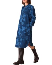 Whistles - Chalk Print Shirt Dress - Lyst