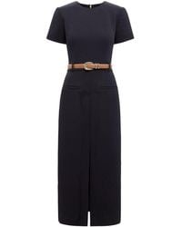 Forever New - Bailee Belted Tailored Midi Dress - Lyst