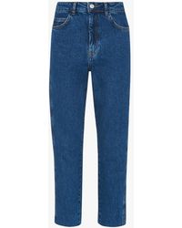 Whistles - Women's Authentic Slim Frayed Jean - Lyst