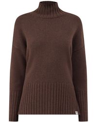 Barbour - Cotton & Wool Blend May Knitted Jumper - Lyst