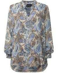James Lakeland - Artistic Paisley Blouse, Polyester - Lyst
