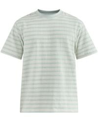 SELECTED - Heli Seersucker Stripe T-Shirt - Lyst