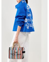 Marc Jacobs - Small Canvas Tote Bag Multi, Cotton - Lyst