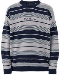 by Parra - Neatly Striped Knitted Jumper - Lyst