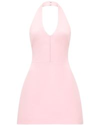Forever New - Ricki Halter Neck Hook And Eye Mini Dress - Lyst