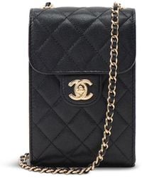 Le Prix - Coach Calfskin Phone Case Shoulder Bag – - Lyst