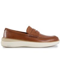 Cole Haan - Horizon Penny Leather-Inspired Loafers - Lyst