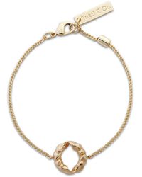 Tutti & Co - Ember Twist Pendant Bracelet - Lyst