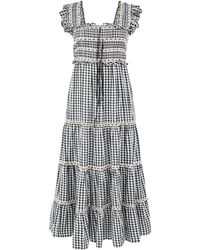 RIXO London - Chandra Midi Dress Multi - Lyst