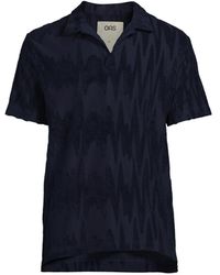 Oas - Men's Glitch Polo Terry Shirt - Lyst