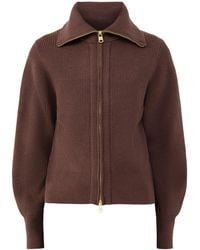 Varley - Enrico Zip-Through Knitted Jacket - Lyst